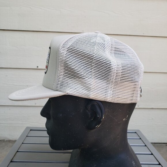 New Vintage Hay & Forage Industries Hesston Case Fiatagri Trucker Snapback‎ Hat - Picture 5 of 10